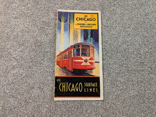 Chicago surface lines brochure - lines,